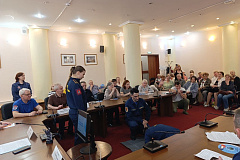 Узнали о первой помощи от спасателей